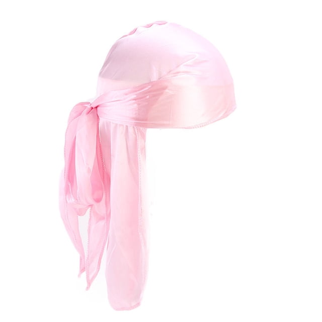 Foulard Hip-hop à Longue Queue Imitation Soie Douce Mode Populaire