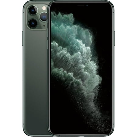 Pre-Owned Apple iPhone 11 Pro 256GB Midnight Green Fully Unlocked Smartphone (Refurbished: Good)