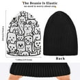 thumbnail image 5 of joogoo Cute Funny Cat Beanie Hats Cuffed Winter Warm Knit Thick Beanies, 5 of 7