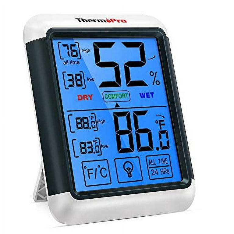 ThermoPro TP50W Digital Hygrometer Indoor Thermometer Room