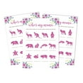 thumbnail image 1 of Inkdotpot My Mommy Name Activity Cards Floral Baby Shower 50 Sheets Who Is My Mommy Oh Deer Baby Shower Game, 1 of 6