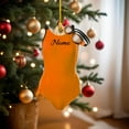 thumbnail image 6 of Personalized Swimming Ornament, Swim Ornaments for Christmas Tree, Swimming Ornament for Girl, Boy Swimmer Ornament Xmas Decorations (Swimming1) - 2981 (Pink), 6 of 9