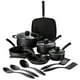 thumbnail image 1 of Juego de utensilios de cocina Tramontina de aluminio antiadherente de 15 piezas con utensilios, 1 of 8