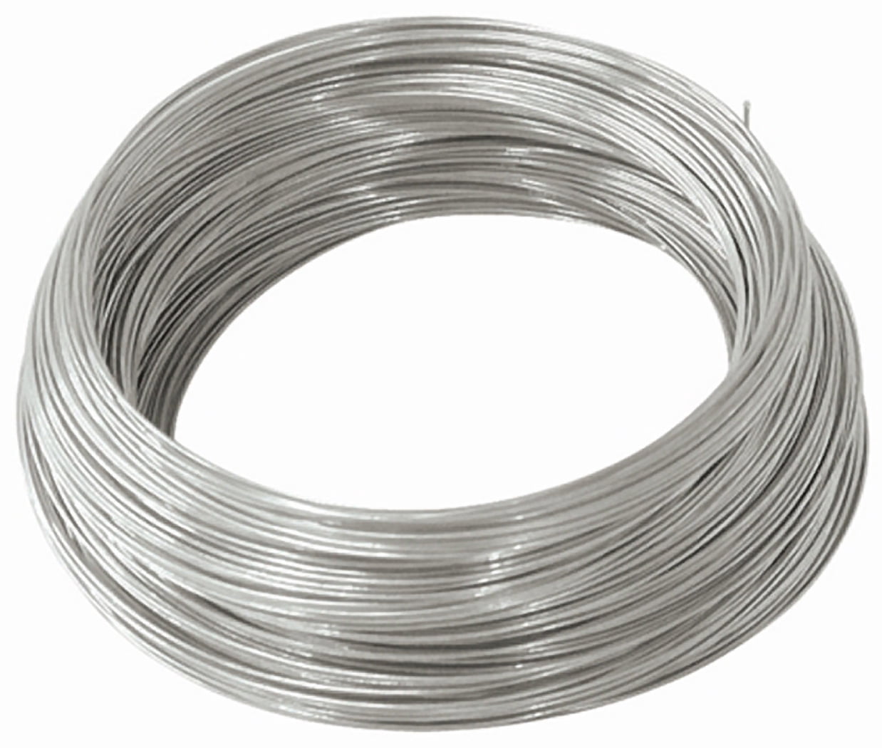 OOK Aluminum Hanging Wire, 50FT, 10LB, 18 Gauge Wire, Silver, 1 Pack