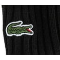 thumbnail image 3 of Lacoste Ribbed Wool Beanie - Black, 3 of 3