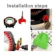 thumbnail image 5 of JILINWEI [2 unidades] Adaptadores para máquina de tejer Addi con punta de acero hexagonal, accesorio para destornillador eléctrico para taladro, adaptador de corriente de punto rápido, adaptador de ma, 5 of 5