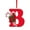 B, variant on 26 Letter Ornaments for Christmas Tree Decoration - Personalized Hanging Pendant Xmas Alphabet for Christmas Initial Ornament 2025, DIY Craft Ornaments,Original Gifts for Family Friends