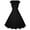 Black, variant on Spring Dresses for Women 2024, Women's Short Sleeve Elegant A-Line Party Wedding Guest Swing Dress, Summer Dresses for Women 2024