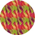thumbnail image 1 of Ahgly Company Machine Washable Indoor Round Transitional Brown Area Rugs, 4' Round, 1 of 7
