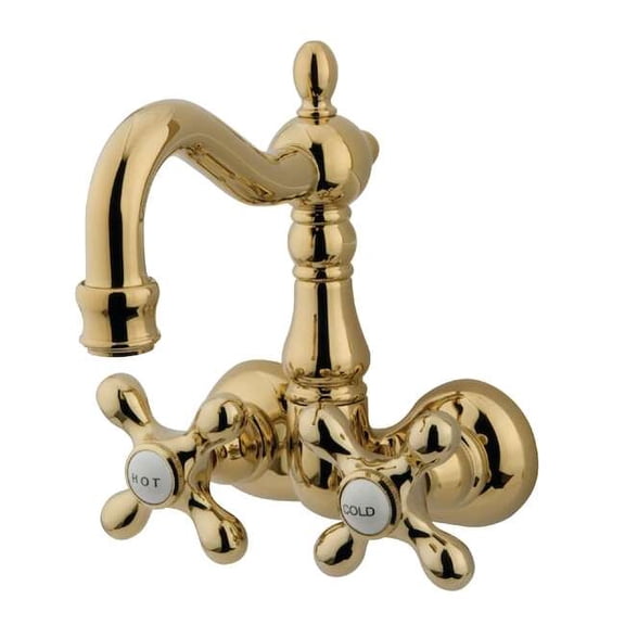 Kingston Brass CC1077T2 3-38" Wall Mount Tub Filler CC1077T2