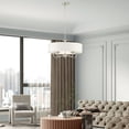 thumbnail image 4 of 41775-91 Livex Lighting Edinburgh - 5 Light Pendant In Transitional Style-14 Inches Tall and 23 Inches Wide-Brushed Nickel Finish    -Traditional, 4 of 10