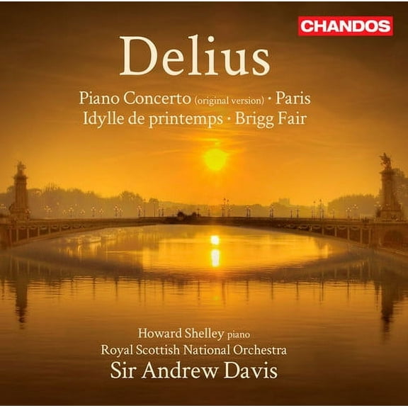 Howard Shelley - Orchestral Works: Piano Cto & Paris & Brigg Fair - Music & Performance - CD