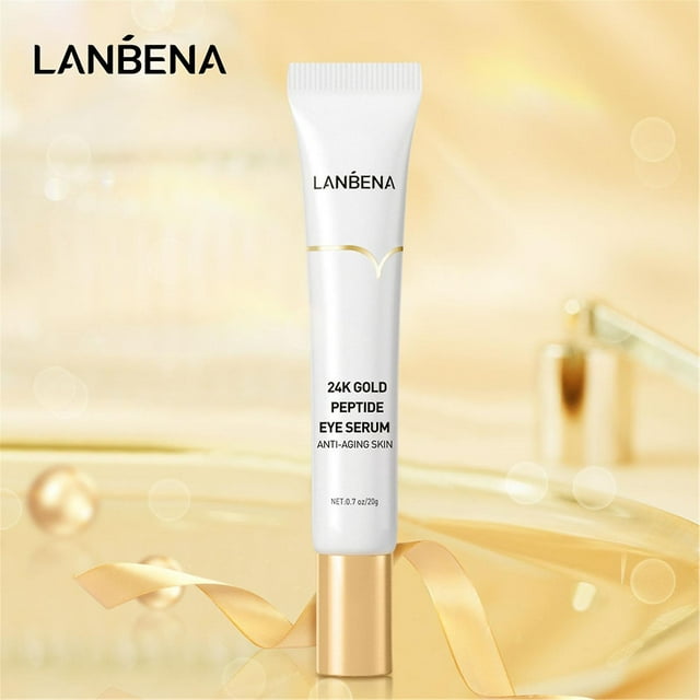 Crema para ojos HUOGUO, proteína de oro de 24 quilates, hidratante, 20 ml, reafirmante