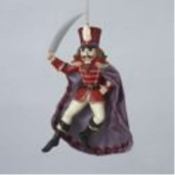 6.5" RESIN NUTCRACKER PRINCE ORNAMENT.