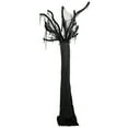 thumbnail image 2 of Northlight Standing Draped Ghost Tree Halloween Decoration - 7.5' - Black and Gray, 2 of 9