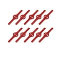 thumbnail image 6 of Lomubue 10 Pcs Grass Trimmer Blades Sharp Spinning Anti-deformed Labor Saving Thick Replacement Plastic Fast Cutting Grass Cutter Blades Strimmer Tools, 6 of 10