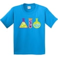 thumbnail image 3 of Inktastic Scientist Kids Chemistry Beakers Youth T-Shirt, 3 of 5