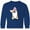 Royal Blue, variant on Inktastic Corgi Puppy Girl Long Sleeve Youth T-Shirt