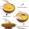 thumbnail image 3 of Tambor de acero Lidguni de 13 pulgadas y 15 notas en do mayor con accesorios, 3 of 6