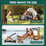 iToolMax Wall Mounted Firewood Kindling Splitter - 2024