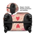 thumbnail image 2 of Lsque cow bull with flower and heart Printed Luggage Cover, Travel Luggage Protector,Scratch and Dirt Resistant, Fits 18-32 Inch Luggage-X-Large, 2 of 7