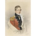 thumbnail image 2 of Josef Kriehuber 11x14 Gold Ornate Wood Frame and Double Matted Museum Art Print Titled - Portrait of an Austrian Prince (1833), 2 of 4