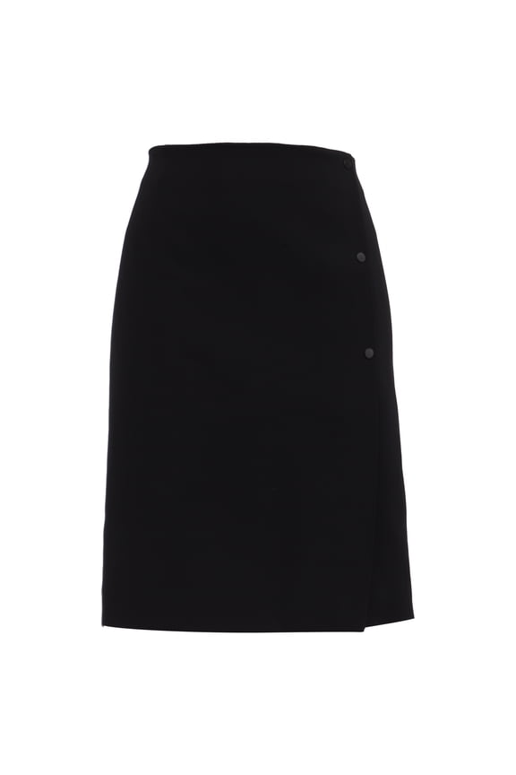 Pre-Owned Proenza Schouler Knee Length Skirt in Black Wool