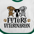 thumbnail image 4 of Inktastic Vet Future Veterinarian in Training Boys or Girls Baby Bib, 4 of 4
