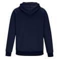 thumbnail image 3 of Lmnyox Classic Zip Up Hoodies Men's Solid Long Sleeve Hooded Athletic Jacket with Pocket Big and Tall Sweatshirts, 3 of 7