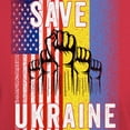 thumbnail image 3 of CafePress - Save Ukraine! America Supports Ukraine T Shirt - Men's Classic Graphic Cotton T-Shirt, 3 of 4