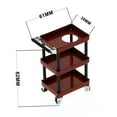 thumbnail image 2 of Carrito de almacenamiento de herramientas Hugo para SCX10 C rojo Soporte de destornillador, 2 of 9