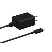 Samsung 45W Power Adapter (w/Cable C-to-C), Black - EP-T4510XBEWMT