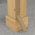 thumbnail image 5 of Beige Rain Gutter Kit For The Yardistry 12' x 12' Meridian Gazebo, 5 of 5