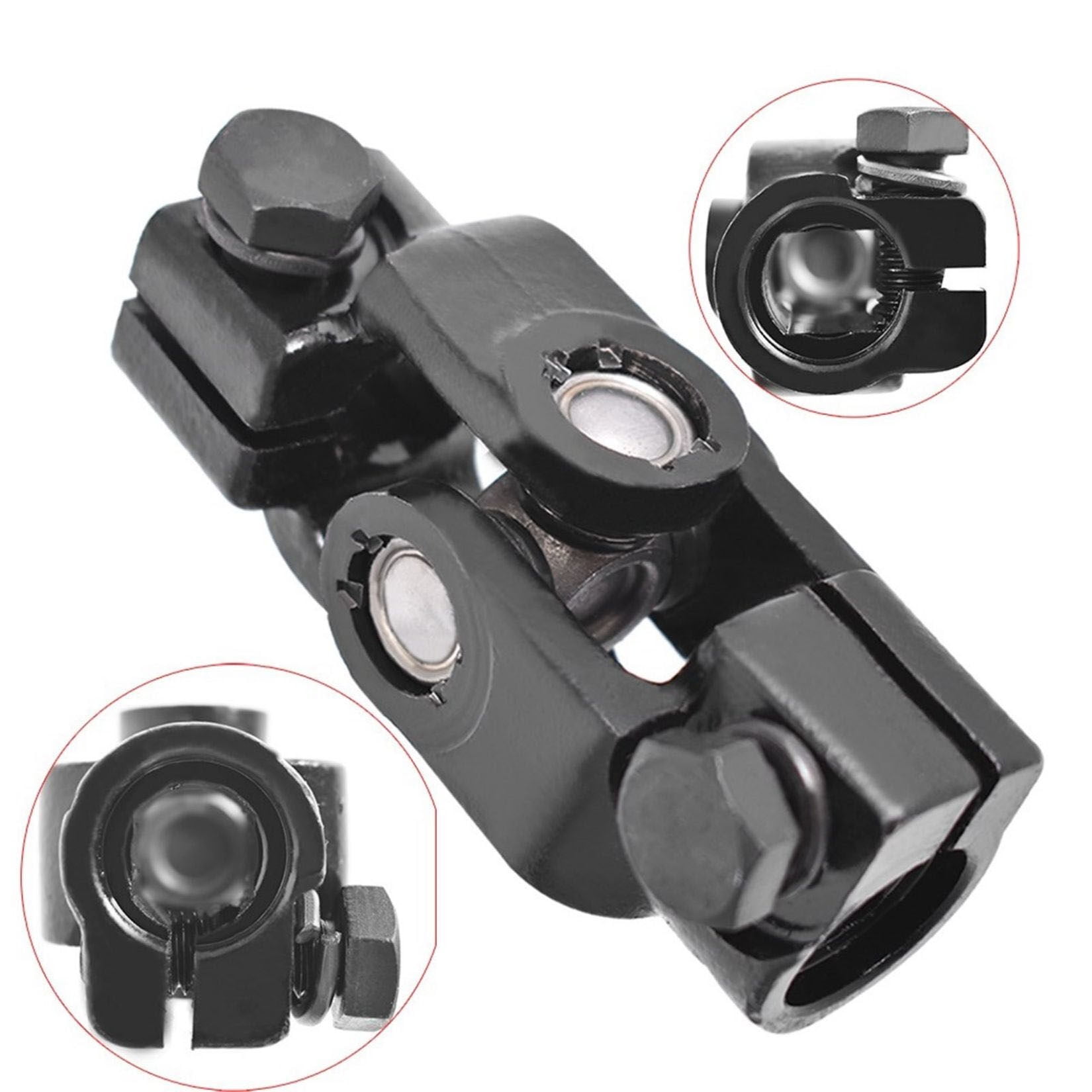 Intermediate Steering Shaft Universal U Joint Coupler Lower 8L8Z3B676E 8L8Z3B676C 425-358 Replacement for Ford Escape Lower Mercury Mariner 2008-2012
