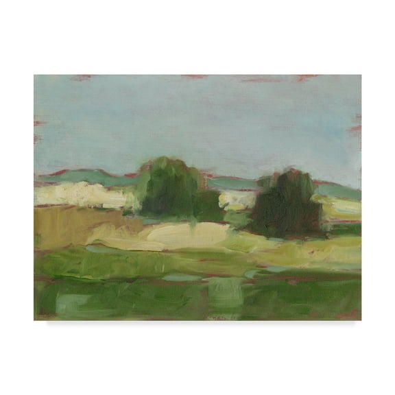 Trademark Fine Art 'Rolling Pasture I' Canvas Art by Ethan Harper