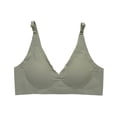 thumbnail image 1 of Sous-vêtements à Rayures Douces en Gelée Sans Marque pour Femmes Sans Anneau Bretelles Doubles Fixes Quatre Boucles Rassemblées pour Collecter par Pass Anti-Affaissement, 1 of 5