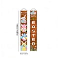 thumbnail image 2 of ddioayh Easter Door Banner 2PC Set Durable Easter Egg Bunny Decorations 30x180cm For Home Shop Party Decor, 2 of 5
