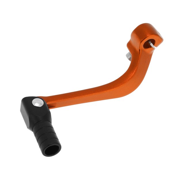 Palanca de cambio de motocicleta plegable para Honda CRF110F 2013-2018, pedal de aleación de aluminio, brazo de palanca de cambio, palanca naranja cabeza negra