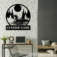 thumbnail image 5 of Craftnamesign Custom Lake Loon Duck Metal Wall Art LED Light, Personalized Workshop Name Sign, 5 of 5