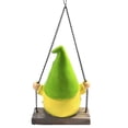 thumbnail image 3 of Swing Goblin Bird House Colgando Colibrí Casa Nido De Pájaro De Resina Para La Cerca Del Jardín Del Hogar matsuzay PT002583-02, 3 of 6