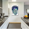 thumbnail image 4 of Epic Art 'Zombie Pattern Head 11' by Flyland Designs, Acrylic Glass Wall Art, 24"x36", 4 of 8