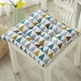 thumbnail image 4 of Thicken Square Tatami Seat Pads,Soft and Comfortable Chairs Cushion Pads with Strap for Indoor/Outdoor Garden Patio Home(15x15inch), 4 of 6