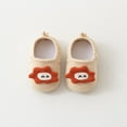 thumbnail image 2 of Krdevn Baby Soft Sole First Walkers, Lion Cartoon Design, Lightweight Comfortable Shoes for Indoor & Outdoor Toddler Boys & Girls,0-6 Months, 2 of 3