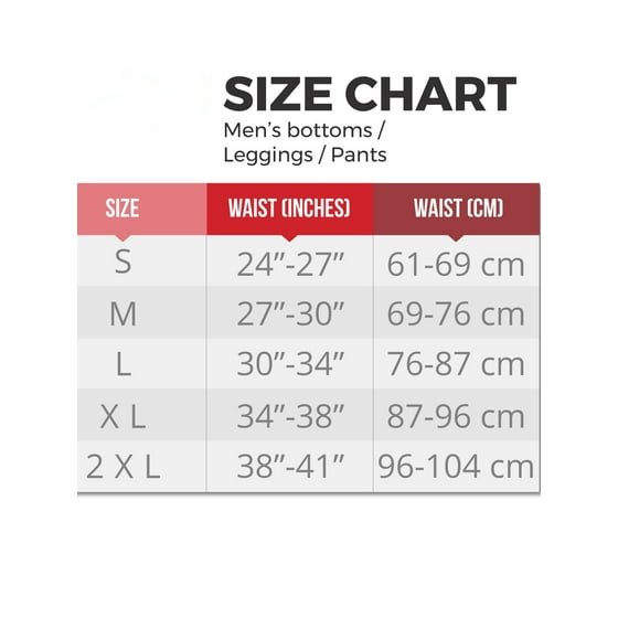 ownshoe men s compression pants workout for walmart mens size chart