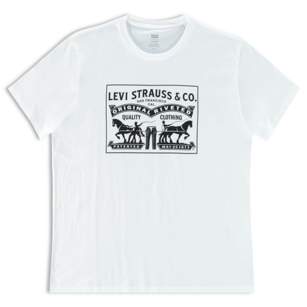 Geduld staal Sluiting Levi's Men's 2-Horse Graphic T-shirt - Walmart.com