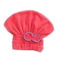thumbnail image 1 of Gorro de secado de microfibra, pañuelo absorbente suave profesional, toalla para el cabello, pañuelo de secado rápido con nudo de lazo para cabello húmedo rizado largo y grueso Wmkox3598yii  hfskjfh3591, 1 of 8