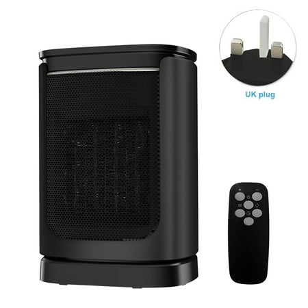 

Quiet Home Office Bathroom LCD Display Oscillation Garage Fan Heater Desk Space