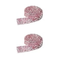 thumbnail image 2 of Injueey Pegatinas ostentosas, cinta embellecedora, arreglo ligero, cuentas de decoración, tira de taladro llamativa para adorno de automóvil, Rosa 1 Código 2.5 cm 2Conjunto, 2 of 6