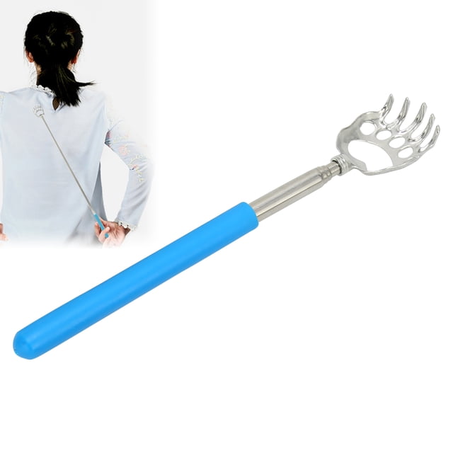 Cergrey Extendable Back Scratcher,Back Scratcher Massager,Telescoping Back Scratcher Household Stainless Steel Extendable Back Scratcher Massager