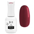 thumbnail image 1 of Looky Vernis à Ongles Gel 3-en-1, Couleur de Base, Qualité Salon UV LED Cure, Longue Durée, 15ml - 414 Cruella (Rouges), 1 of 5